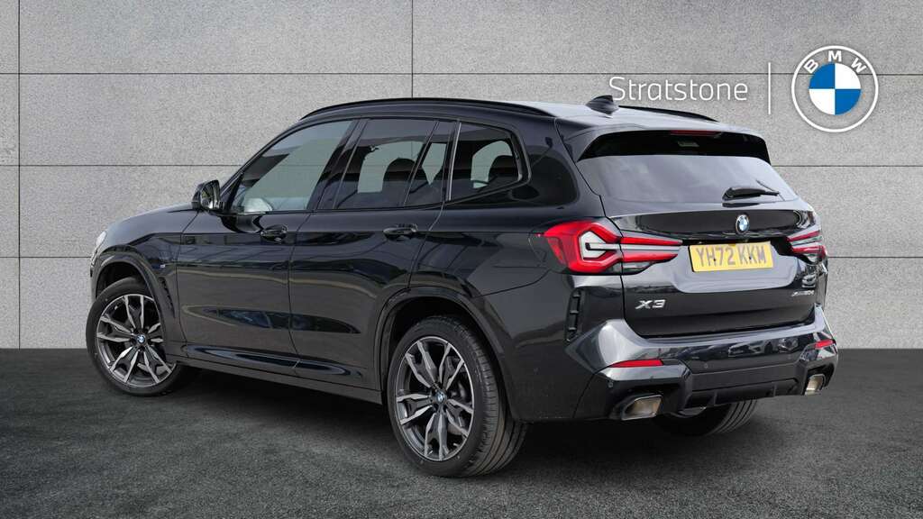 BMW X3 Xdrive20d Mht M Sport Step 2022 YH72KKM Black #2