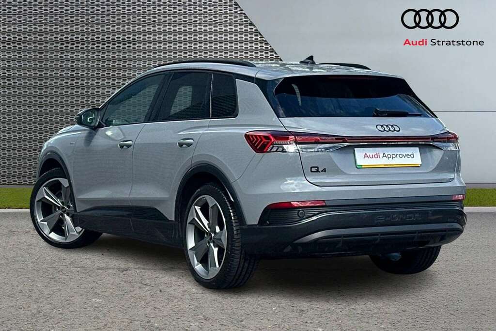 Audi Q4 E Tron 210Kw 45 82Kwh Black Edition 2025 BP75UFE Grey #3