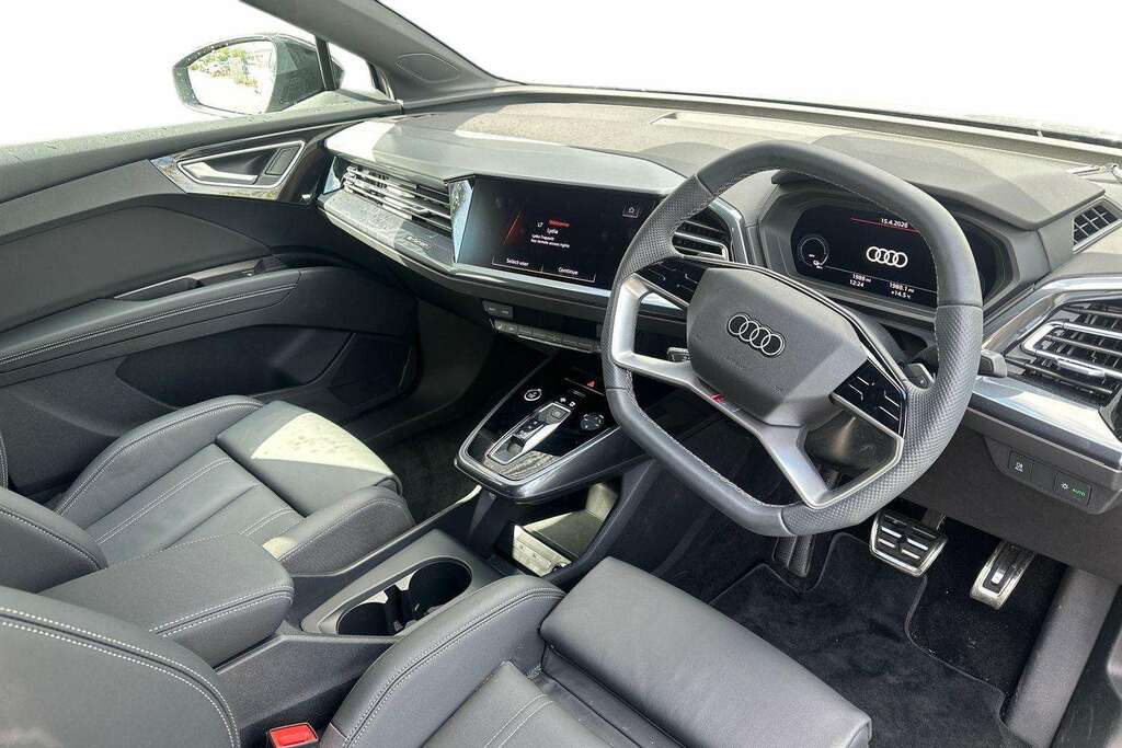 Audi Q4 E Tron 210Kw 45 82Kwh Black Edition 2025 BP75UFE Grey #6