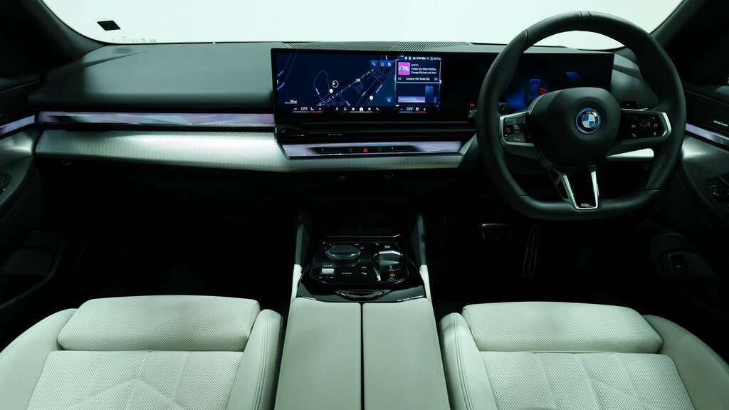 BMW 5 Series 530E M Sport 2025 YA25EPC Grey #3