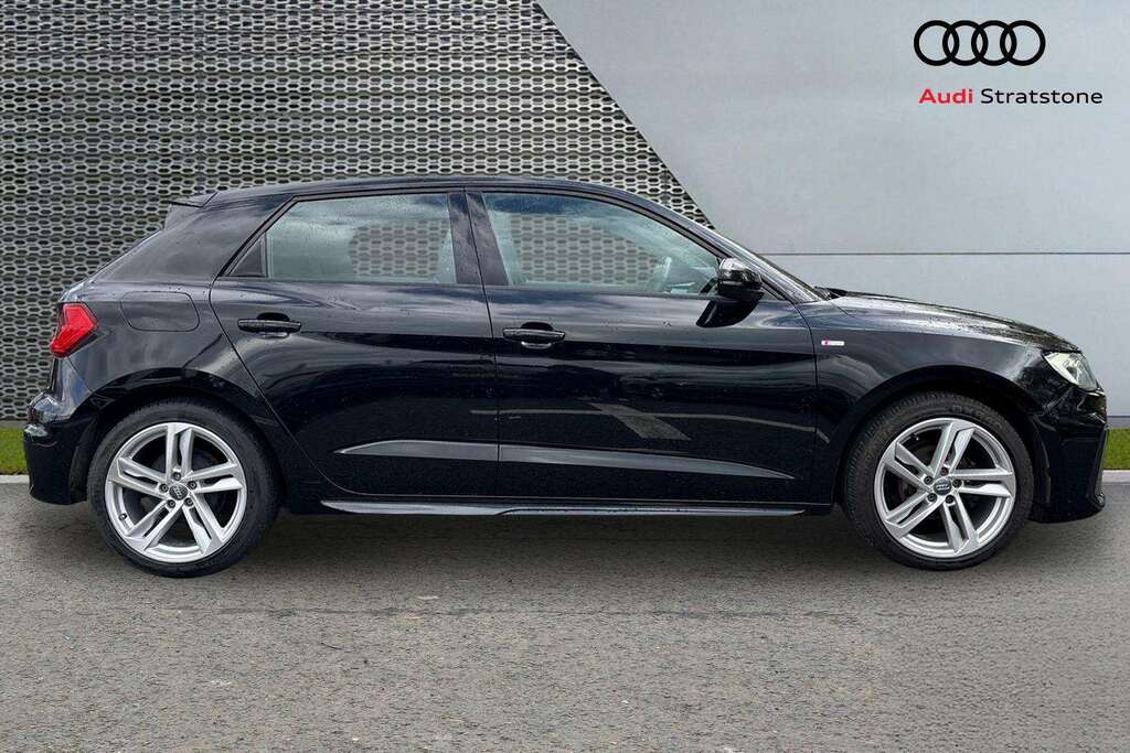 Audi A1 25 Tfsi S Line 2019 YY69BGE Black #3