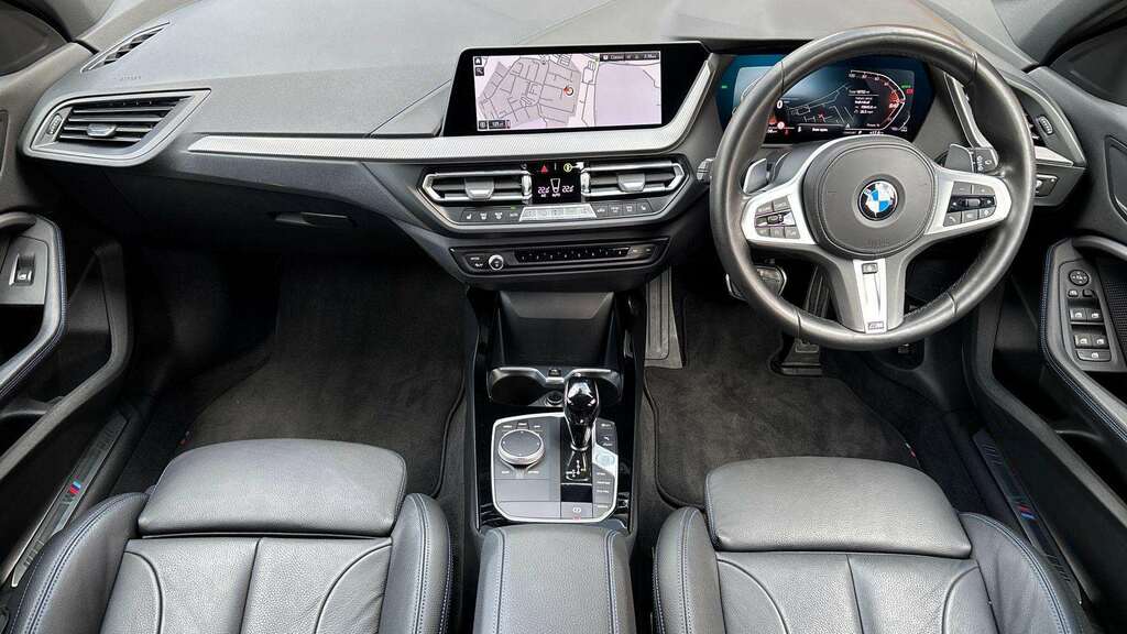 BMW 1 Series 118D M Sport Step 2021 Black #5