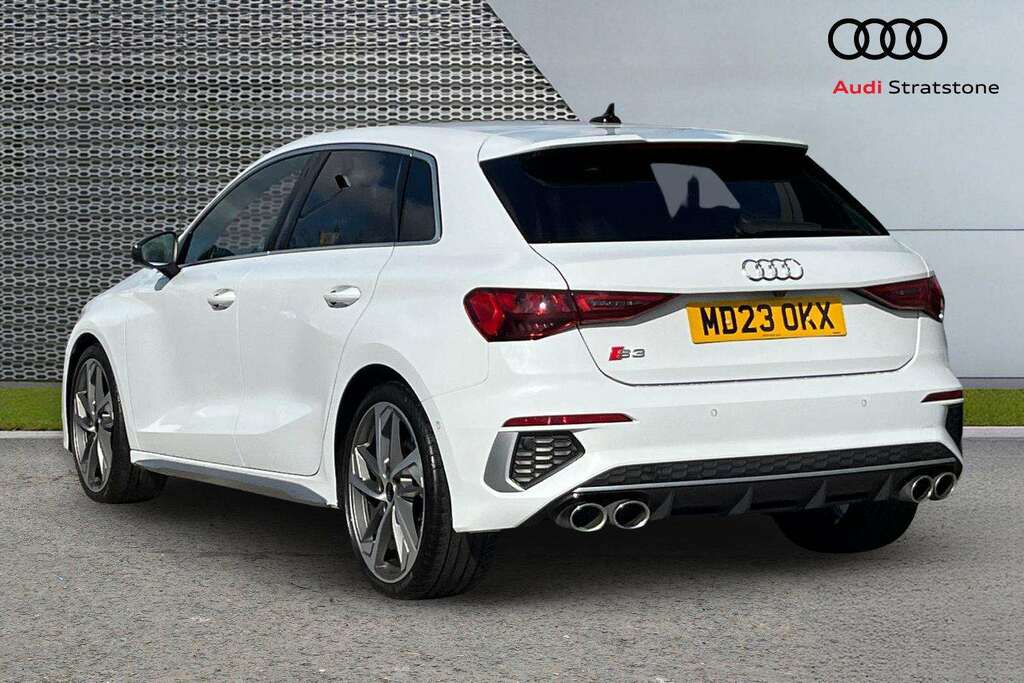Audi A3 S3 Tfsi Quattro S Tronic 2023 MD23OKX White #3
