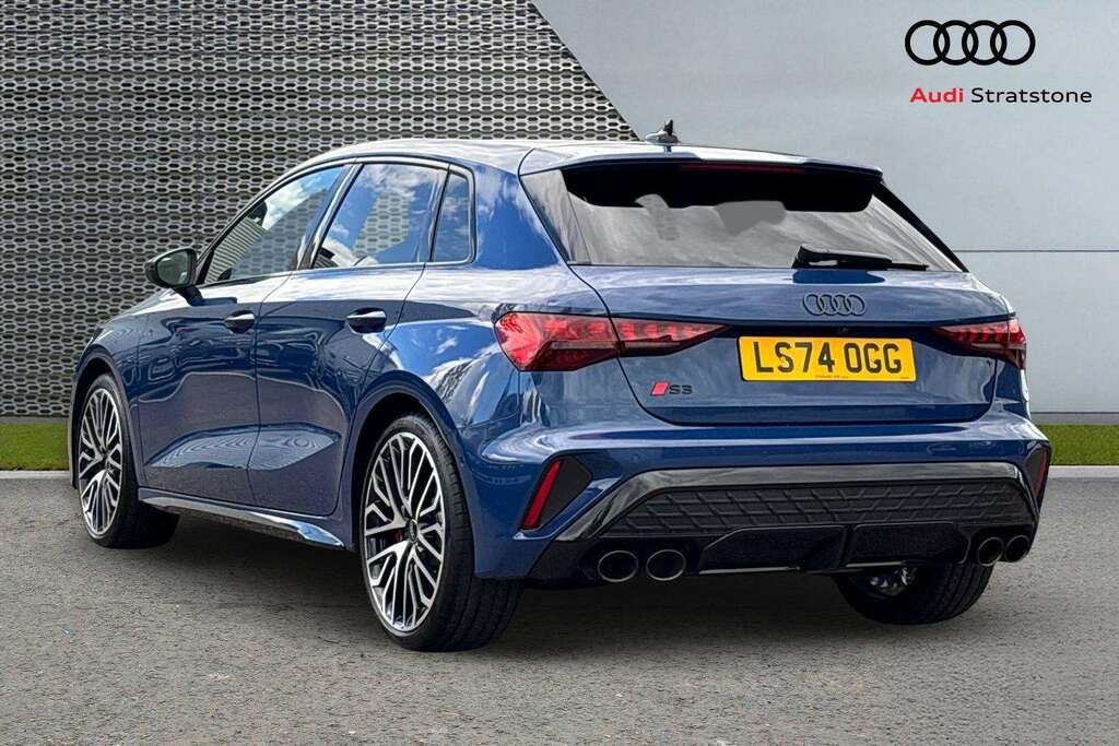 Audi A3 S3 Tfsi Black Edition Quattro S Tronic 2024 LS74OGG Blue #3