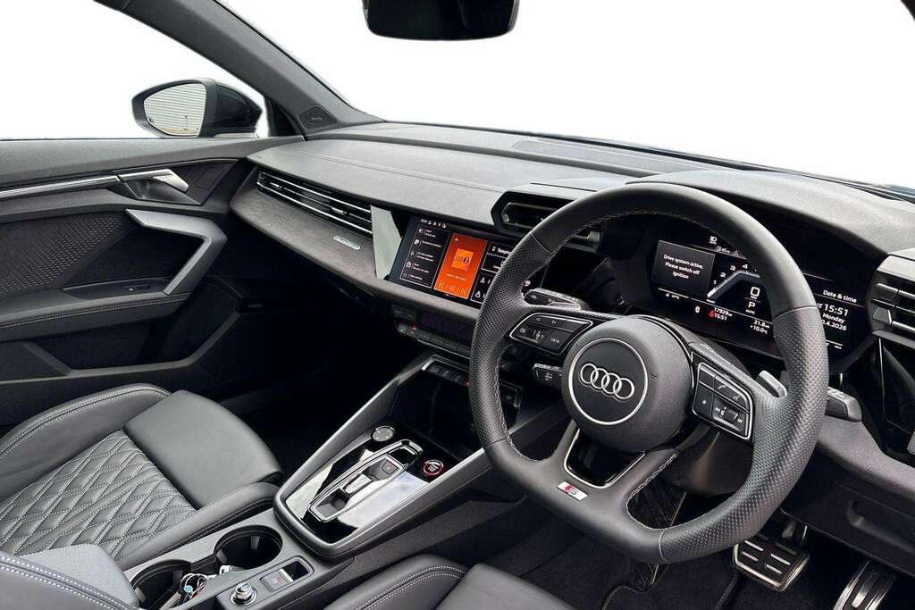 Audi A3 S3 Tfsi Black Edition Quattro S Tronic 2024 LS74OGG Blue #6