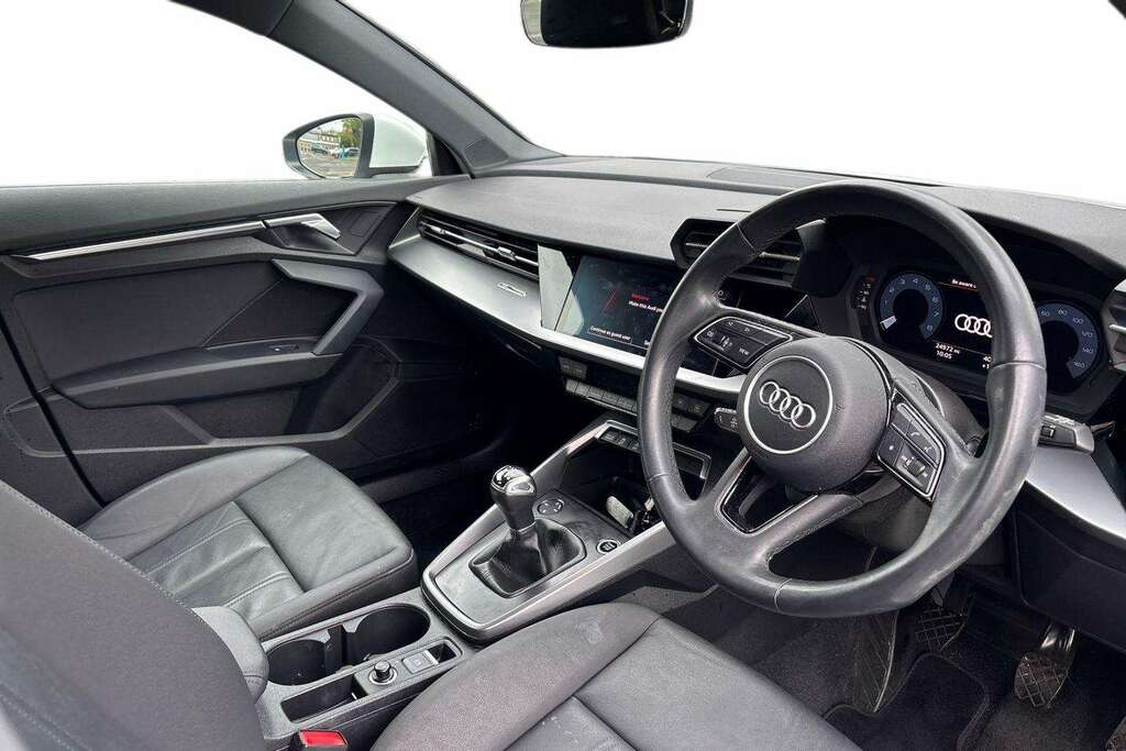 Audi A3 35 Tfsi Sport 2023 LO23OUG White #5