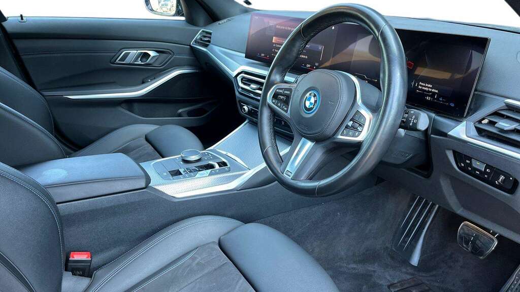 BMW 3 Series 330E M Sport Step 2023 AP72HYN Black #6