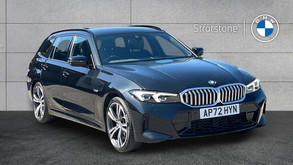 BMW 3 Series 330E M Sport Step 2023 Black
