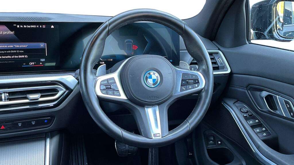 BMW 3 Series 330E M Sport Step 2023 AP72HYN Black #5