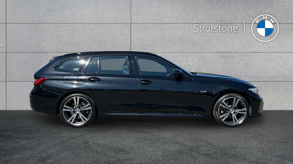 BMW 3 Series 330E M Sport Step 2023 AP72HYN Black #3