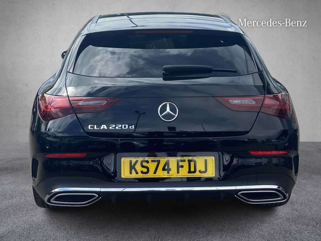 Mercedes-Benz CLA Class 220D Amg Line Premium Tip 2024 Black #5