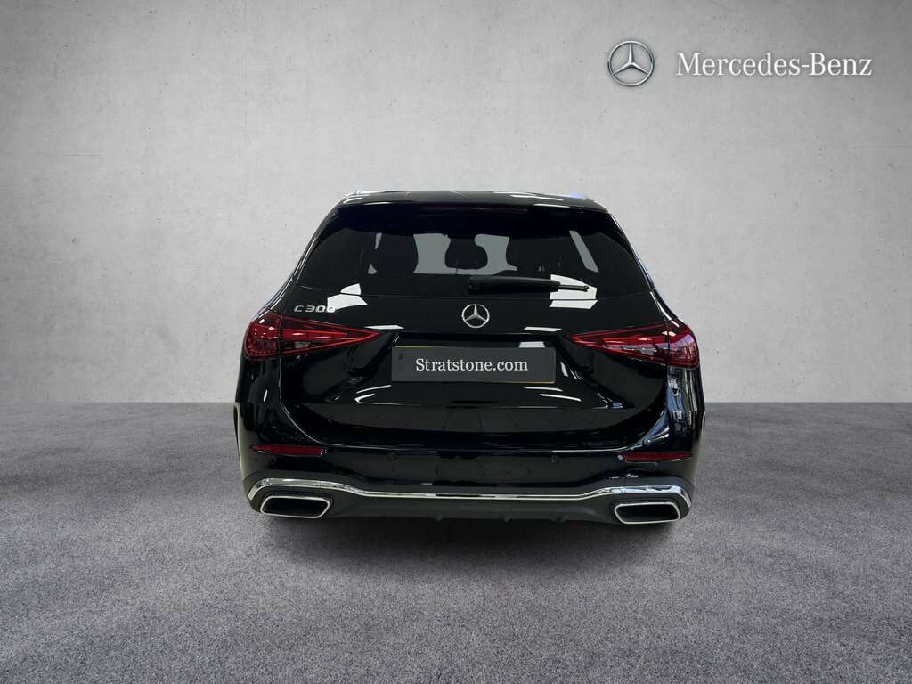 Mercedes-Benz C Class C300 Amg Line Premium Plus 9G-tronic 2025 KW25PUX Black #4