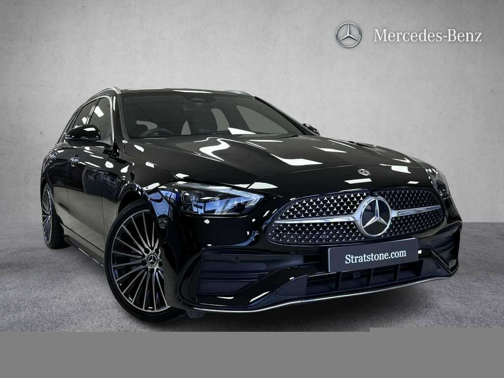 Mercedes-Benz C Class C300 Amg Line Premium Plus 9G-tronic 2025 Black
