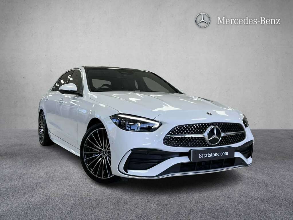 Mercedes-Benz C Class C220d Amg Line Premium Plus 9G-tronic 2025 White