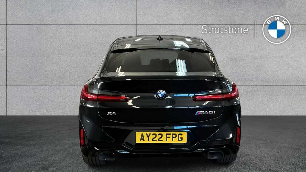 BMW X4 Xdrive M40i Mht 2022 Black #5