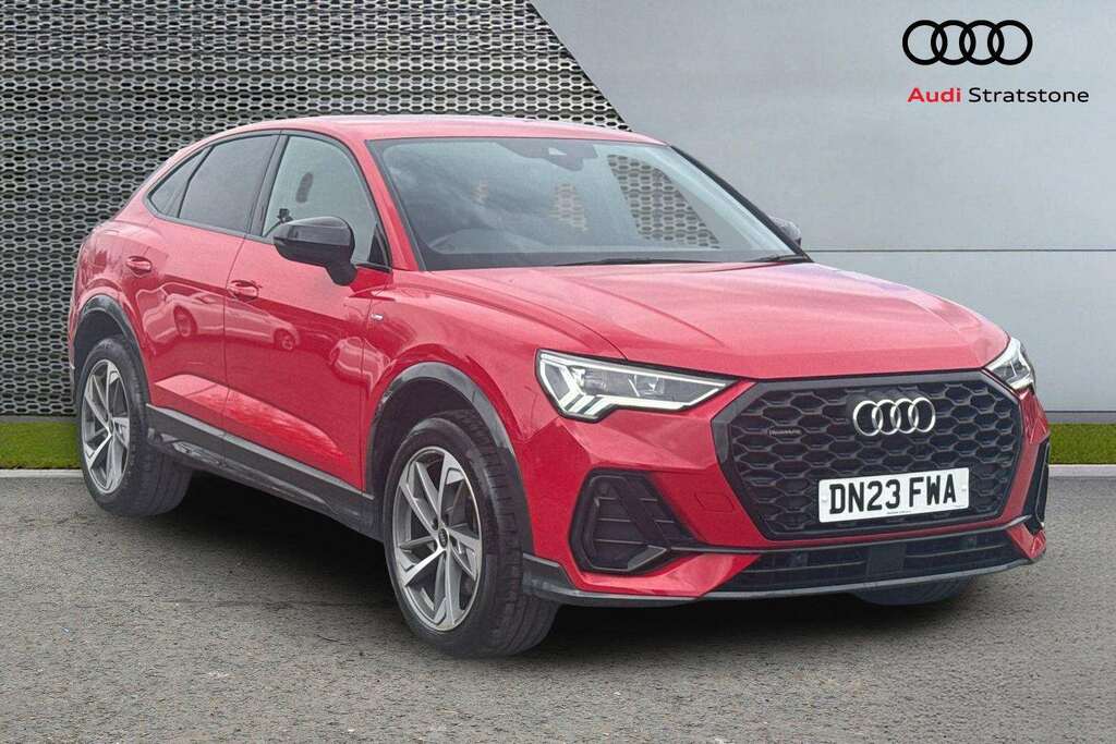 Audi Q3 40 Tfsi Quattro Black Edition S Tronic 2023 Red