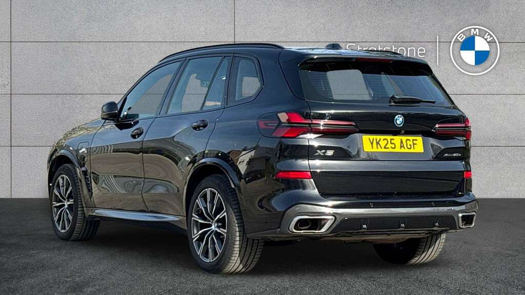 BMW X5 Xdrive50e M Sport 2025 YK25AGF Black #2