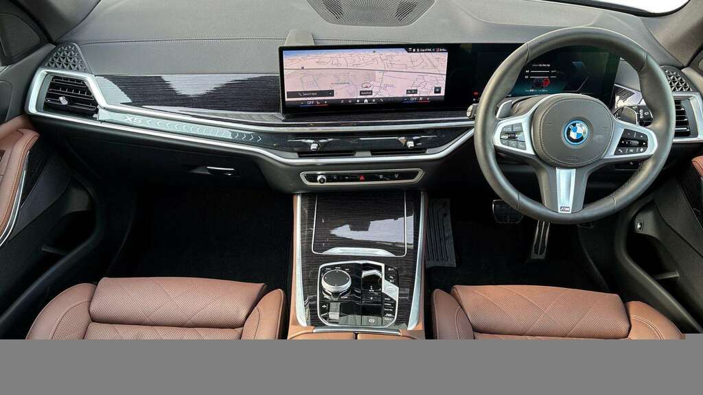 BMW X5 Xdrive50e M Sport 2025 YK25AGF Black #5