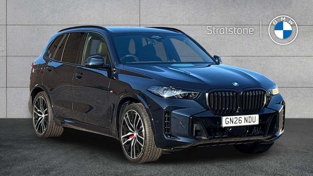 BMW X5 Xdrive50e M Sport 2026 Black