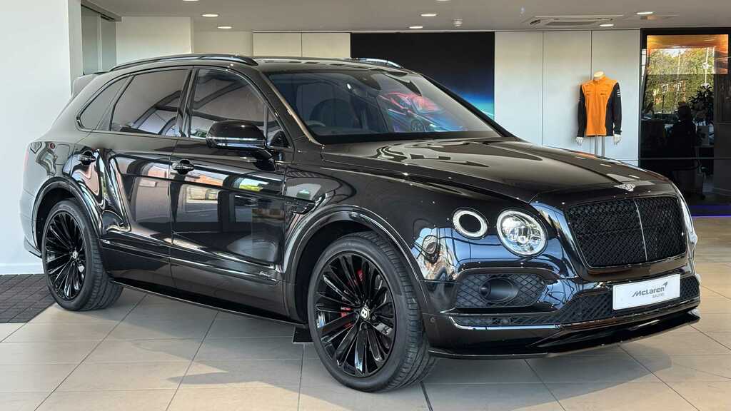 Bentley Bentayga 6.0 W12 Speed 2019 Black #2