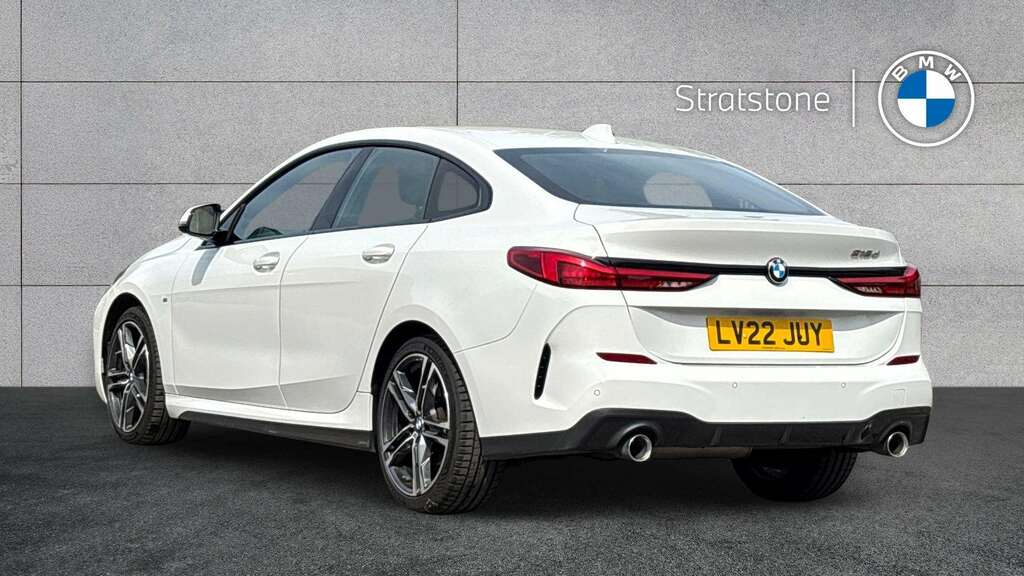 BMW 2 Series 218D M Sport Step 2022 LV22JUY White #2