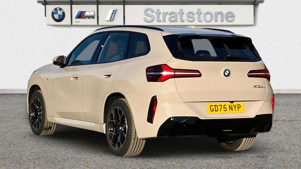 BMW X3 20D Xdrive M Sport Step 2025 GD75NYP Grey #2