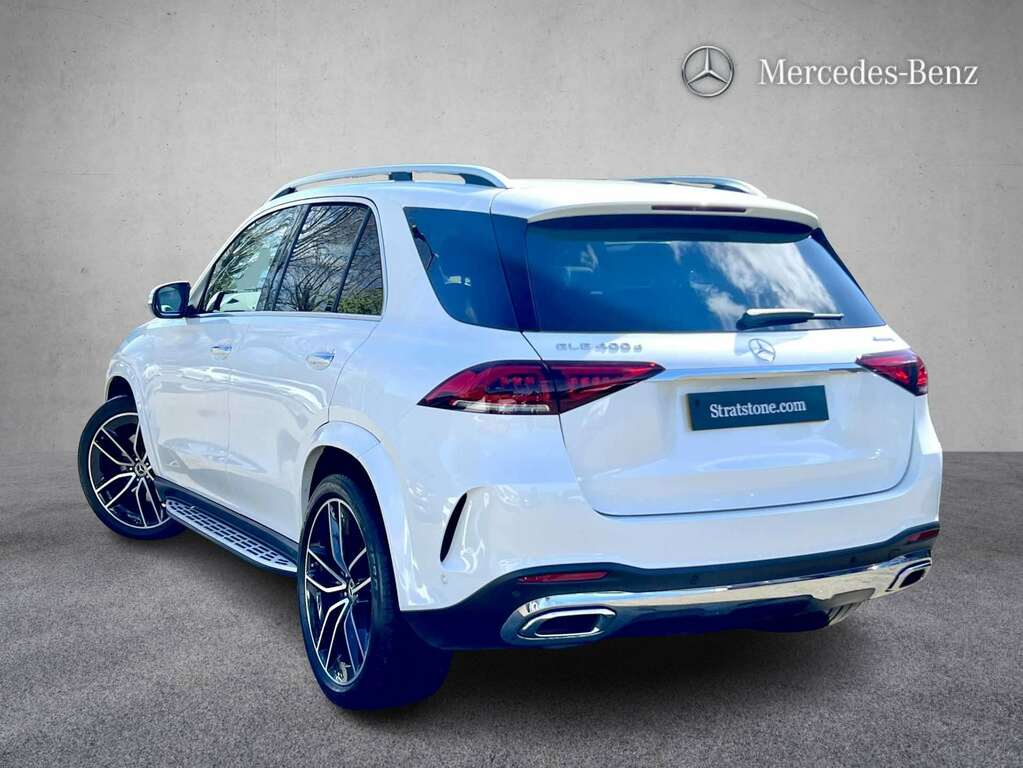 Mercedes-Benz GLE Class 400D 4Matic Amg Line Prem 9G-tron 7 St 202 KP73WCV White #2