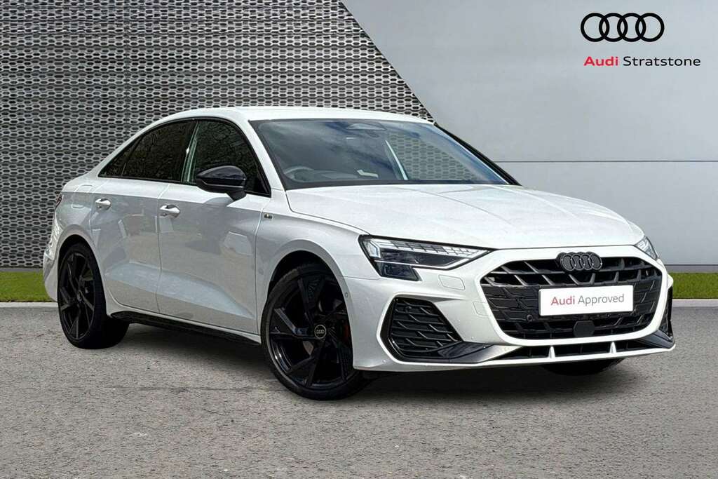 Audi A3 1.5 Tfsi 150 Black Edition S Tronic 2025 GX75SVY White