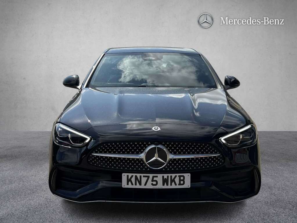 Mercedes-Benz C Class C200 Amg Line 9G-tronic 2025 KN75WKB Black #4