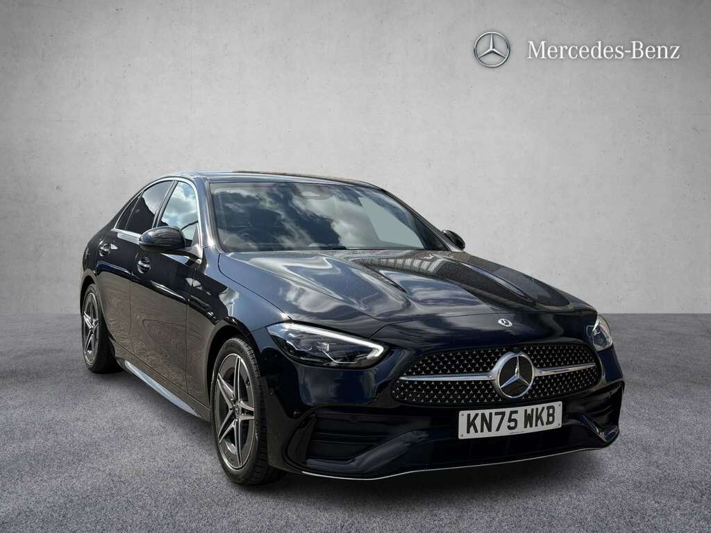 Mercedes-Benz C Class C200 Amg Line 9G-tronic 2025 Black