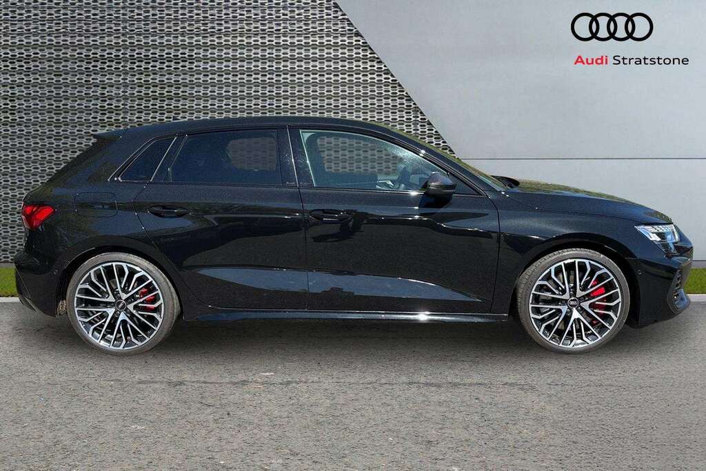 Audi A3 S3 Tfsi Quattro Vorsprung S Tronic 2024 HG24EKJ Black #4