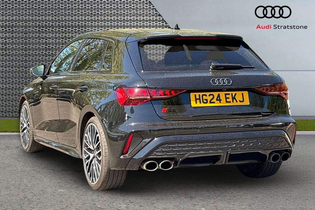 Audi A3 S3 Tfsi Quattro Vorsprung S Tronic 2024 HG24EKJ Black #3