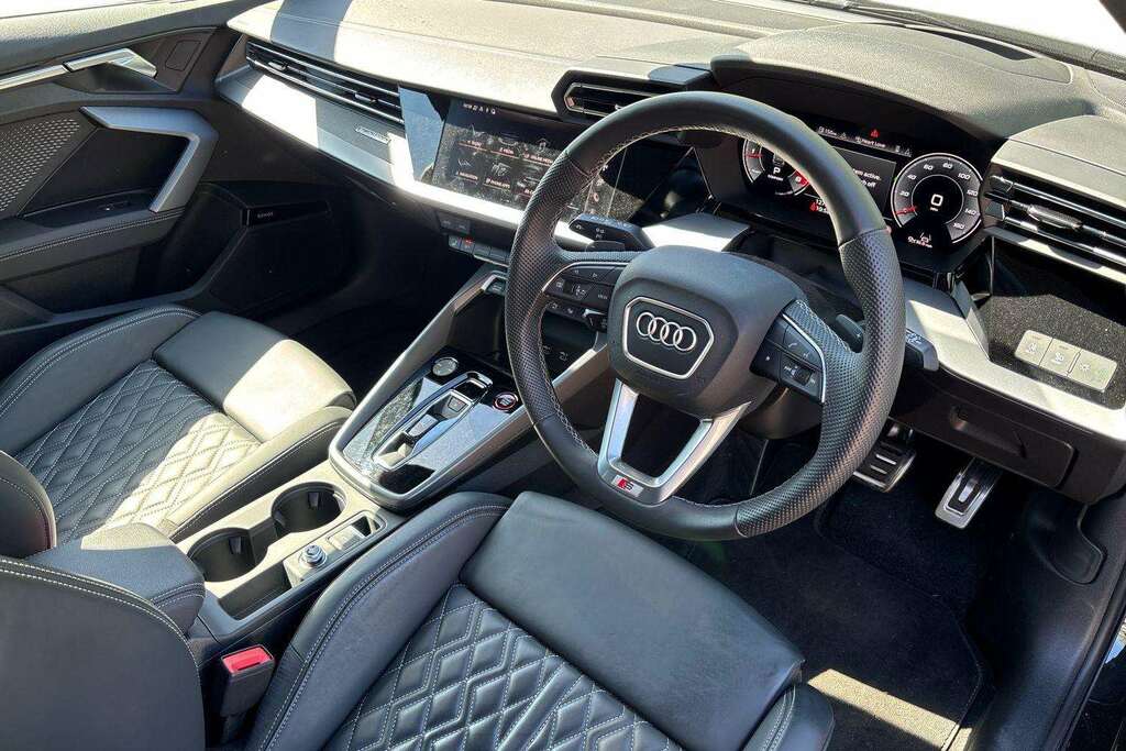 Audi A3 S3 Tfsi Quattro Vorsprung S Tronic 2024 HG24EKJ Black #6