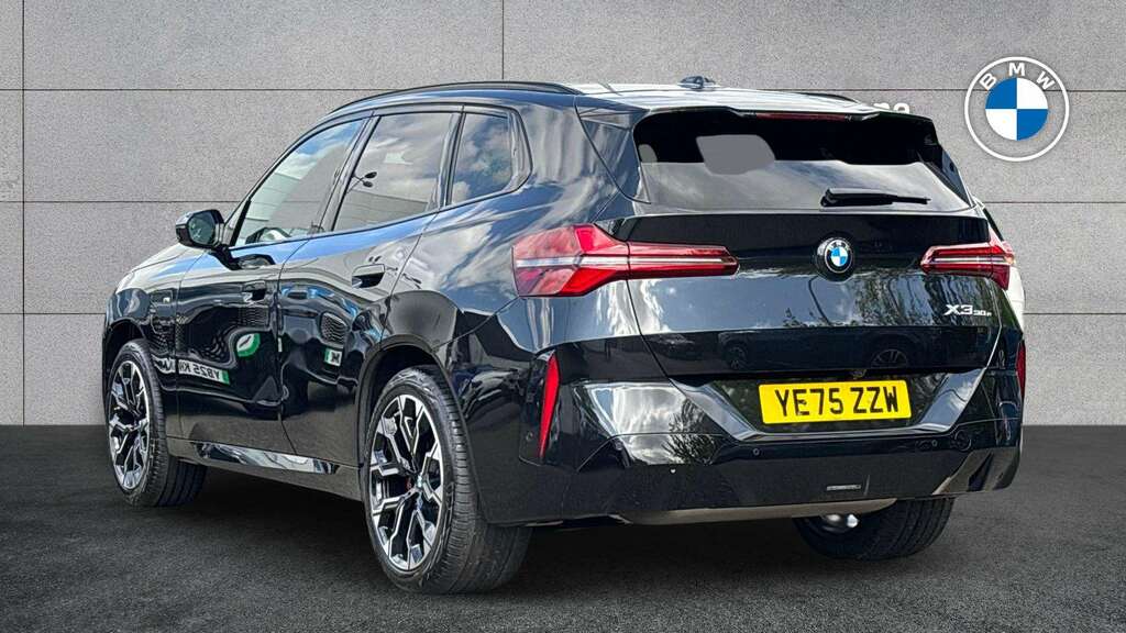 BMW X3 30E Xdrive M Sport 2025 YE75ZZW Black #2