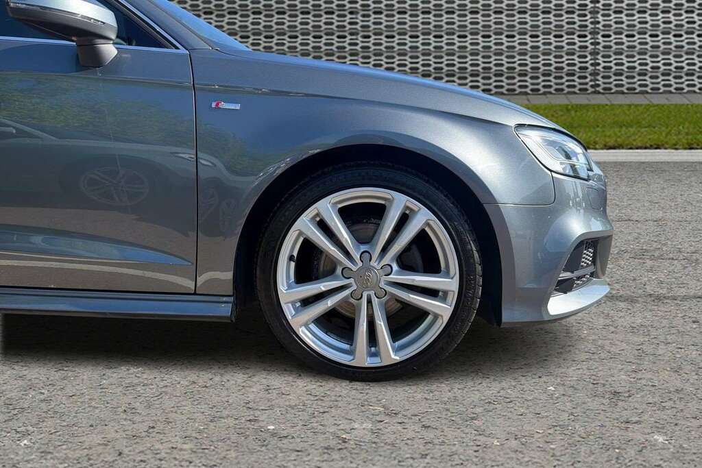 Audi A3 30 Tdi 116 S Line S Tronic 2018 MJ68LWM Grey #5