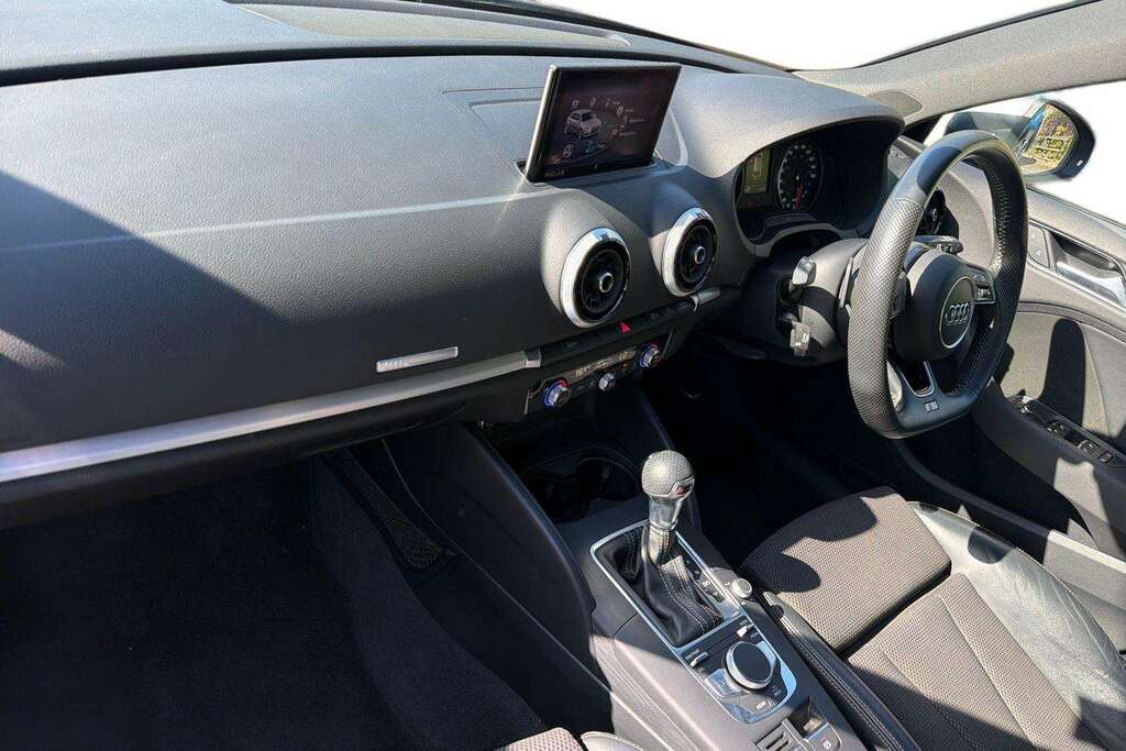 Audi A3 30 Tdi 116 S Line S Tronic 2018 MJ68LWM Grey #2