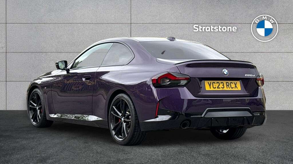BMW 2 Series 220D Mht M Sport Step 2023 YC23RCX Purple #2