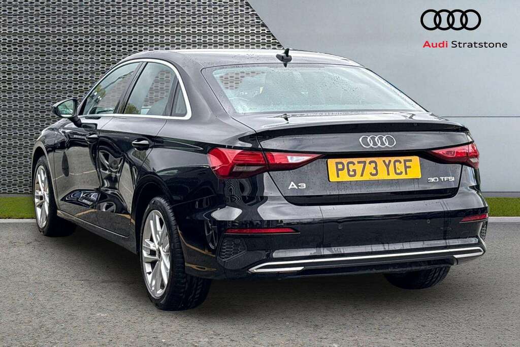Audi A3 30 Tfsi Sport 2023 PG73YCF Black #3