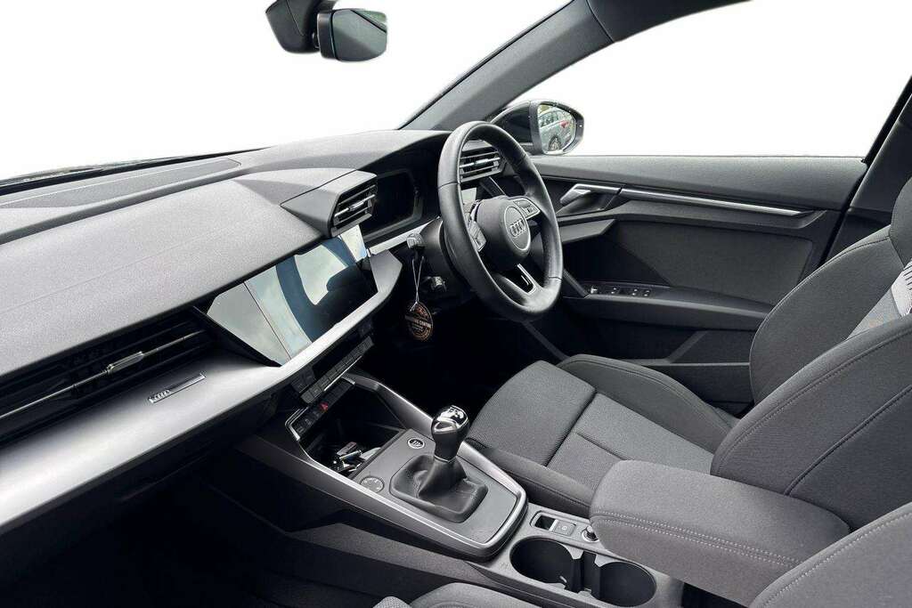 Audi A3 30 Tfsi Sport 2023 PG73YCF Black #2