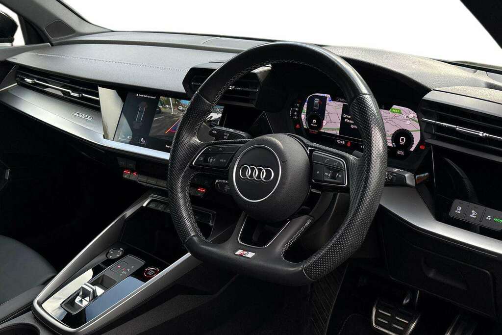 Audi A3 S3 Tfsi Black Edition Quattro S Tronic 2023 MH73ECT Blue #5