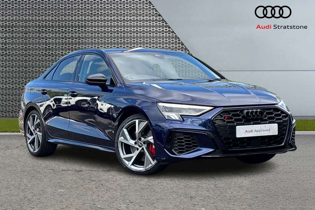 Audi A3 S3 Tfsi Black Edition Quattro S Tronic 2023 MH73ECT Blue