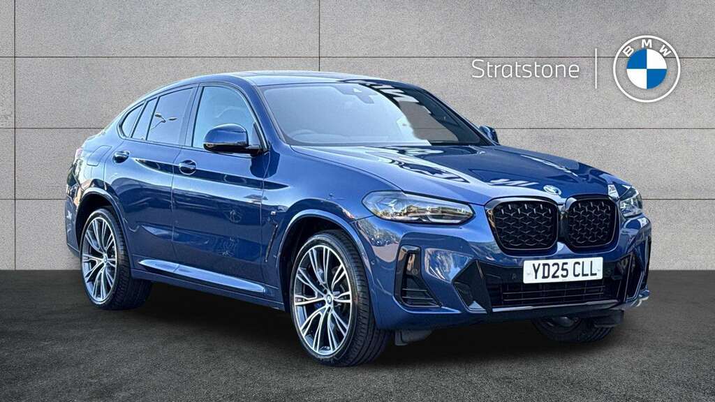BMW X4 Xdrive20d Mht M Sport Step 2025 Blue