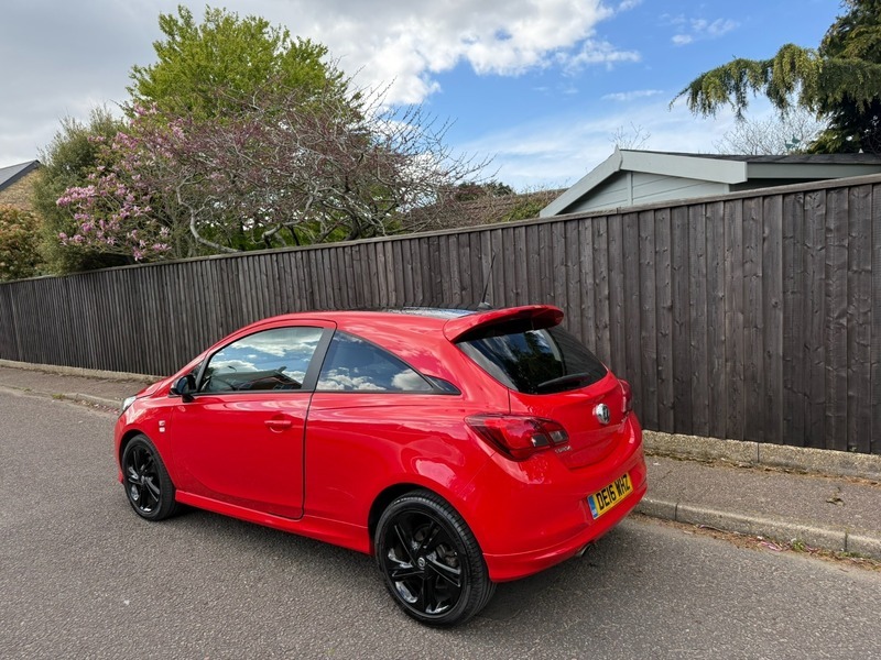 Vauxhall Corsa Limited Edition S S DE16WHZ Red #6