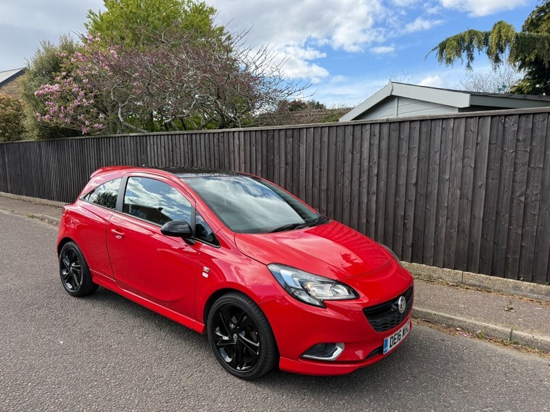 Vauxhall Corsa Limited Edition S S DE16WHZ Red #4