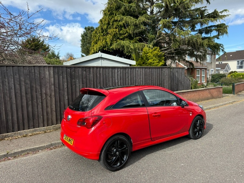 Vauxhall Corsa Limited Edition S S DE16WHZ Red #3
