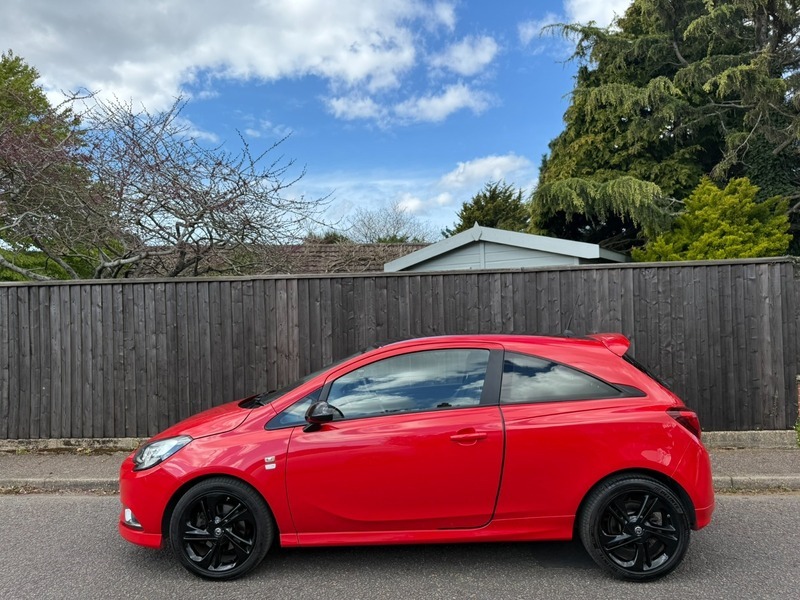 Vauxhall Corsa Limited Edition S S DE16WHZ Red #5