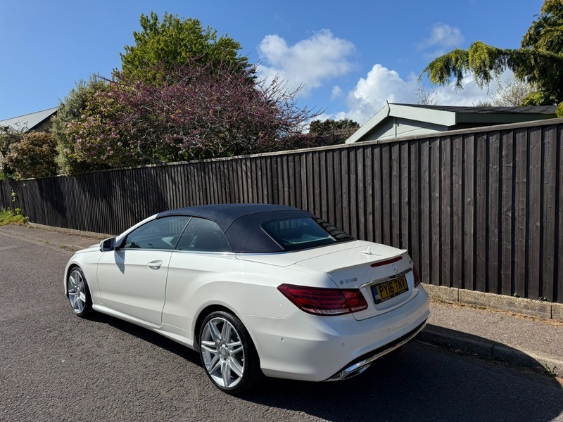 Mercedes-Benz E Class E 350 D Amg White #6