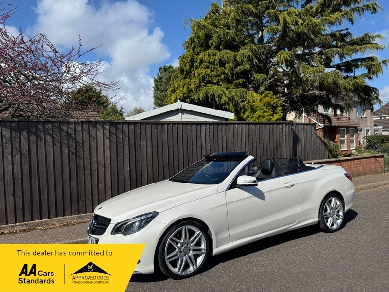 Mercedes-Benz E Class E 350 D Amg White