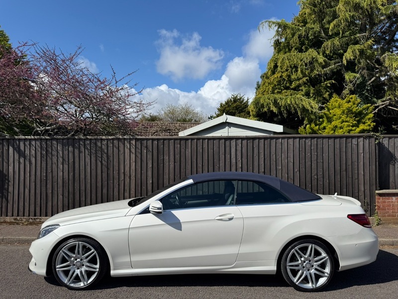 Mercedes-Benz E Class E 350 D Amg White #5