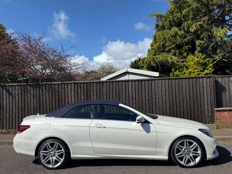 Mercedes-Benz E Class E 350 D Amg White #2